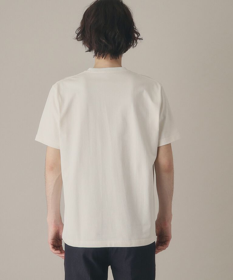 THE SHOP TK「【101回洗ってもヘタらない／ビジカジ対応】クルーネックタフTシャツ」|Tシャツ・カットソー|