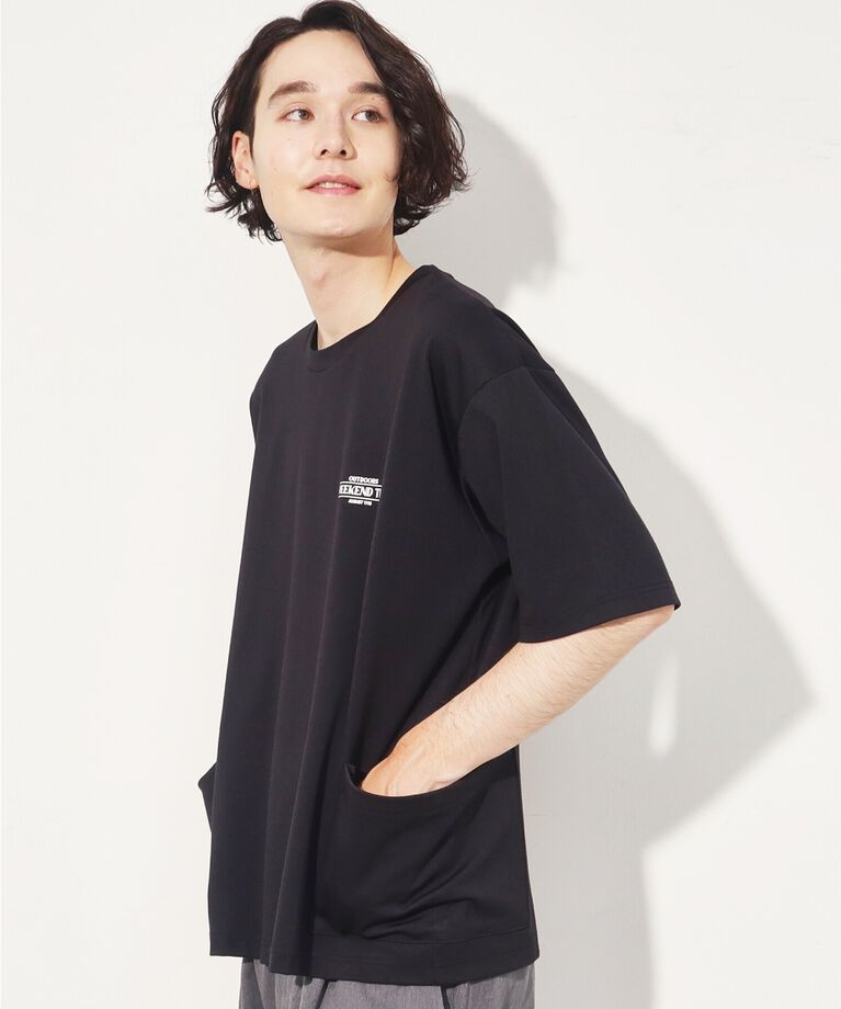 THE SHOP TK「【接触冷感】ポンチマルチポケットTシャツ」|Tシャツ・カットソー|
