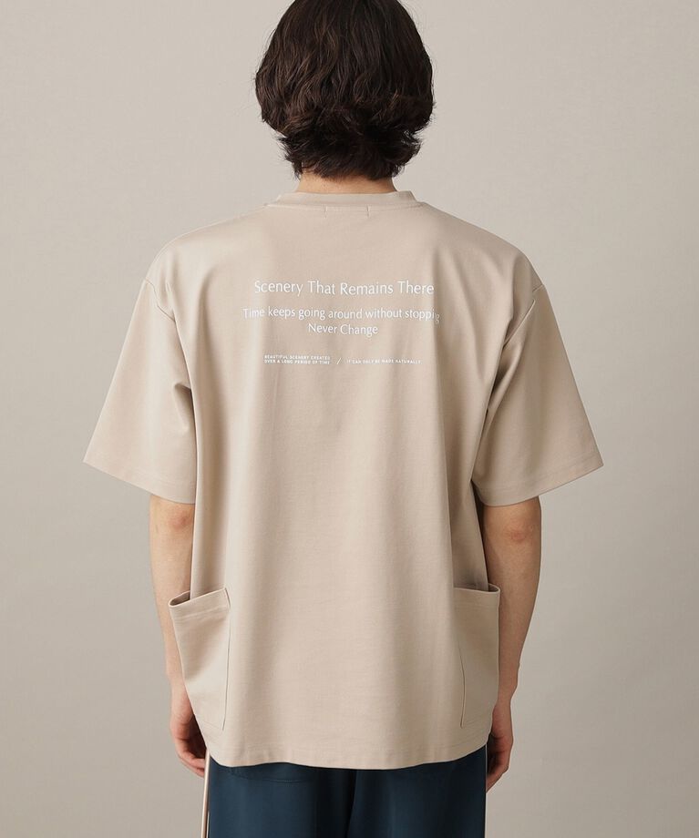 THE SHOP TK「【接触冷感】ポンチマルチポケットTシャツ」|Tシャツ・カットソー|