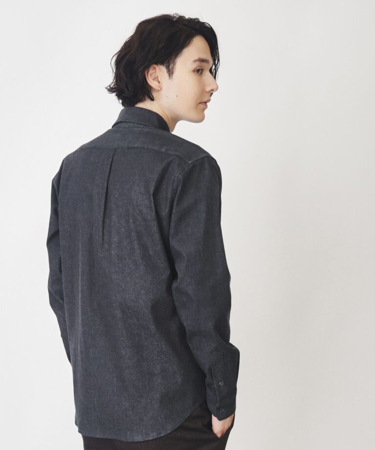 THE SHOP TK「【色落ちしにくい】エバーデニムシャツ」|シャツ・ブラウス|