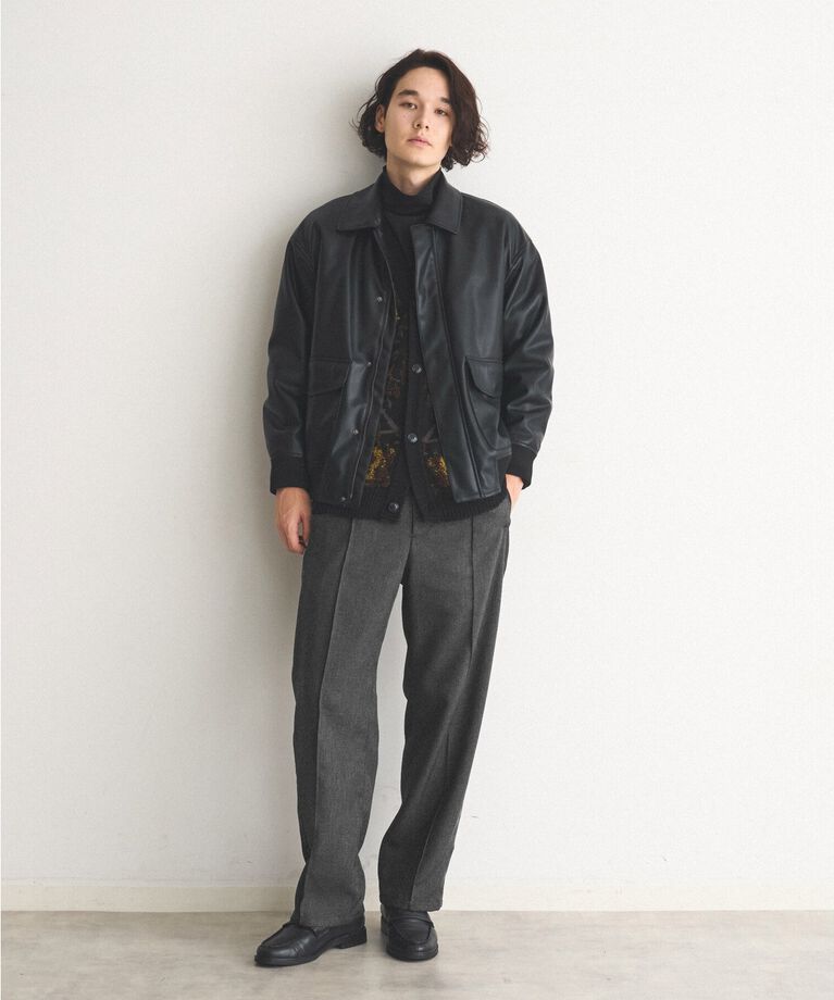THE SHOP TK「サイドラインシャークスキンイージーパンツ」|その他|