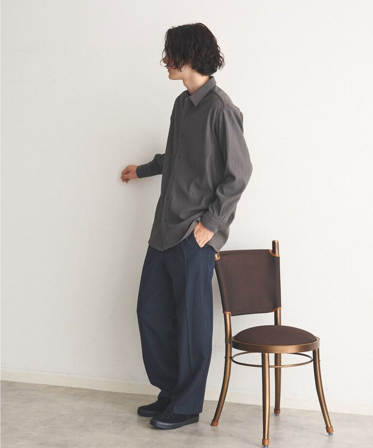 THE SHOP TK「サイドラインシャークスキンイージーパンツ」|その他|