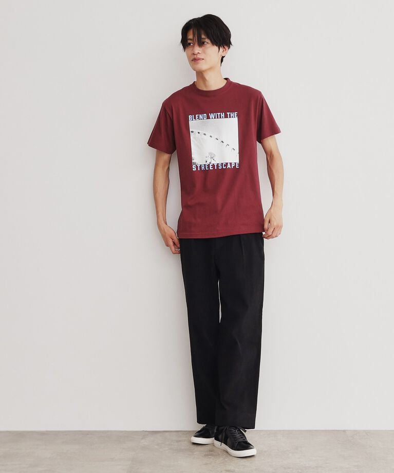 THE SHOP TK「プリントアソート半袖Tシャツ」|Tシャツ・カットソー|