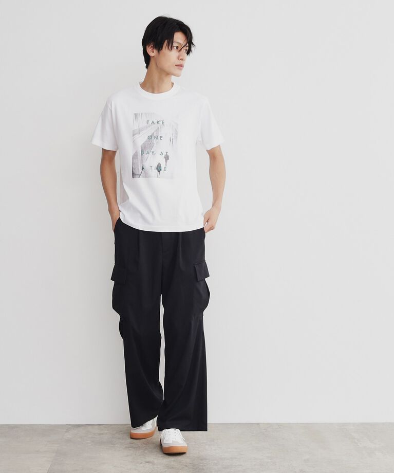 THE SHOP TK「プリントアソート半袖Tシャツ」|Tシャツ・カットソー|