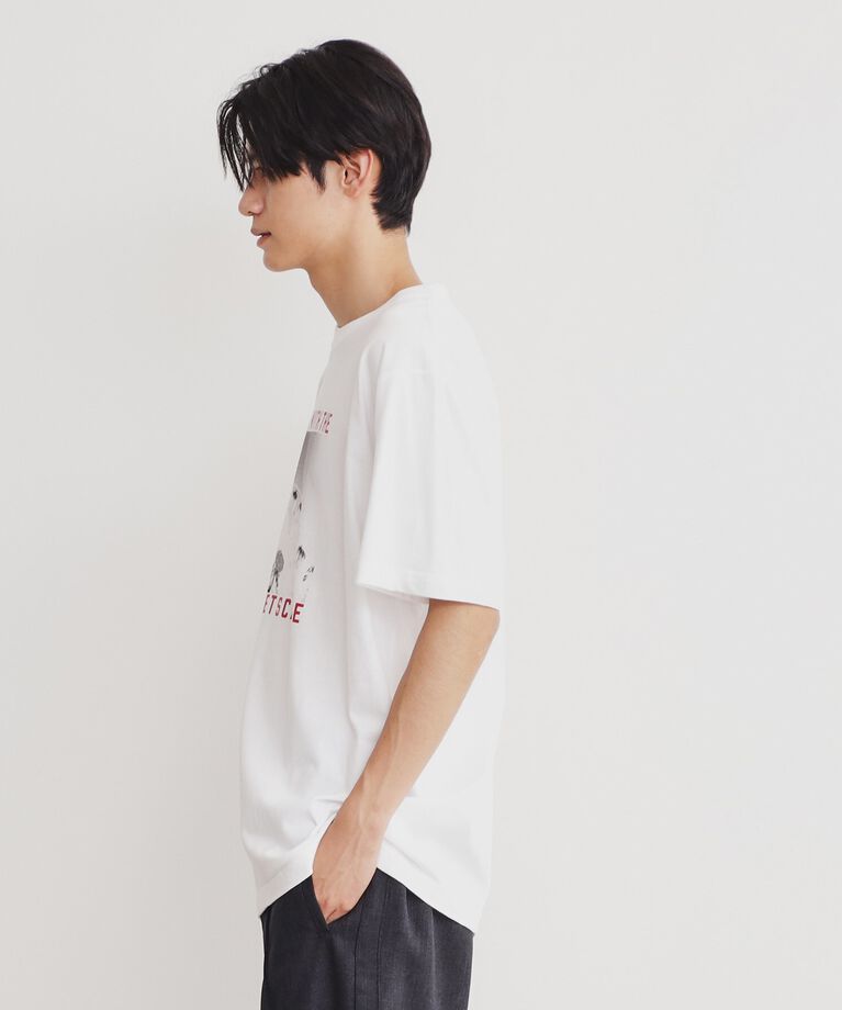 THE SHOP TK「プリントアソート半袖Tシャツ」|Tシャツ・カットソー|