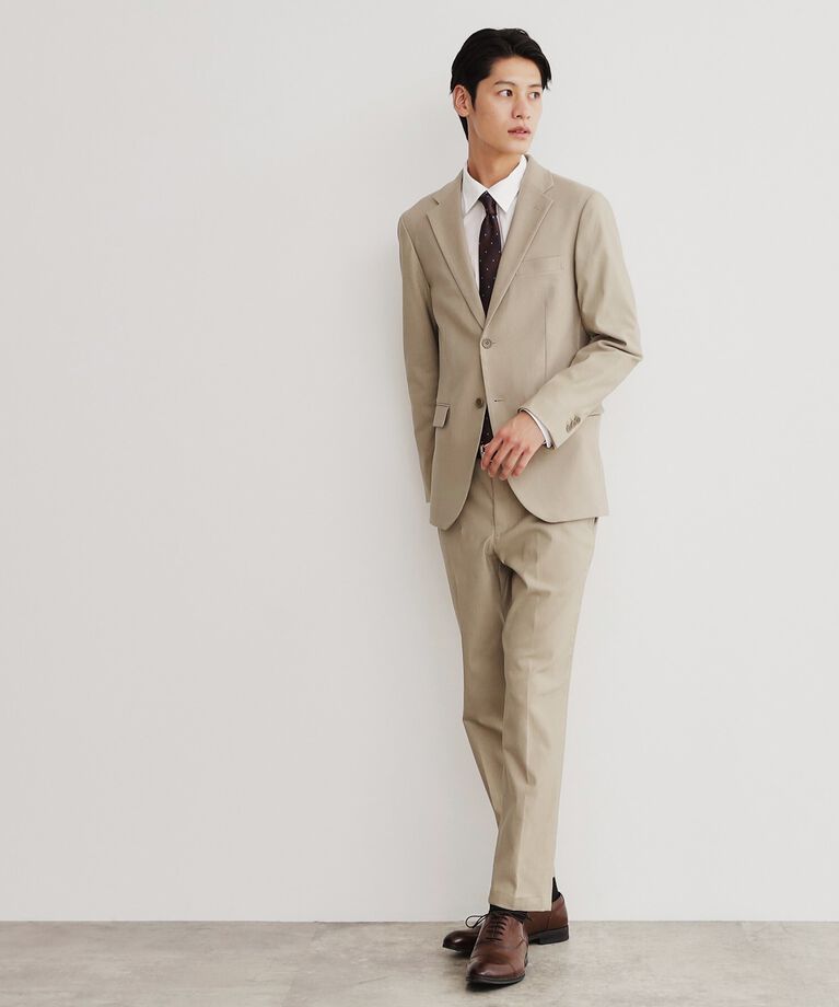 THE SHOP TK「サーモウォーカーヘリンボンスラックス【セットアップ可/ビジネス対応/ストレッチ素材/保温性〇】」|その他|