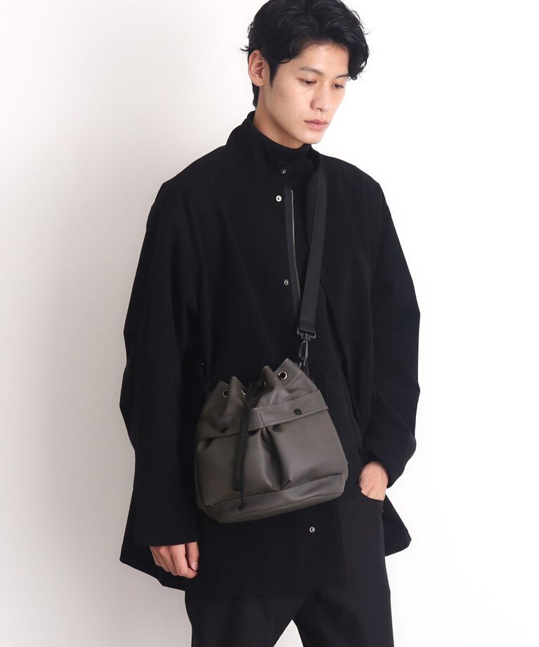 THE SHOP TK「シュリンクヘルメットバッグ」|ハンドバッグ|