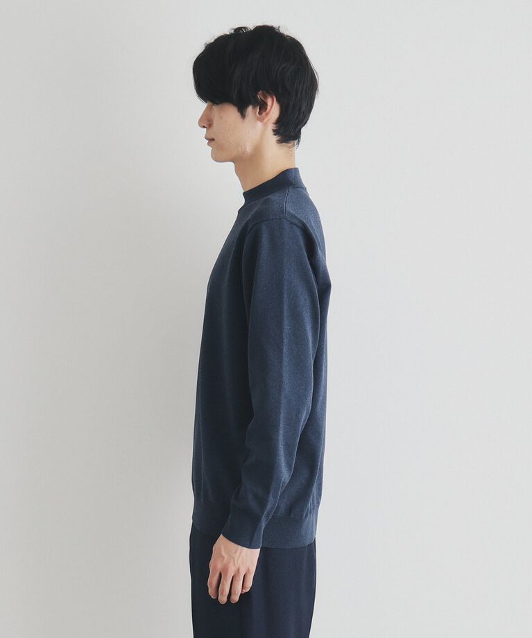 THE SHOP TK「ライトポリモックネック」|ニット・セーター|