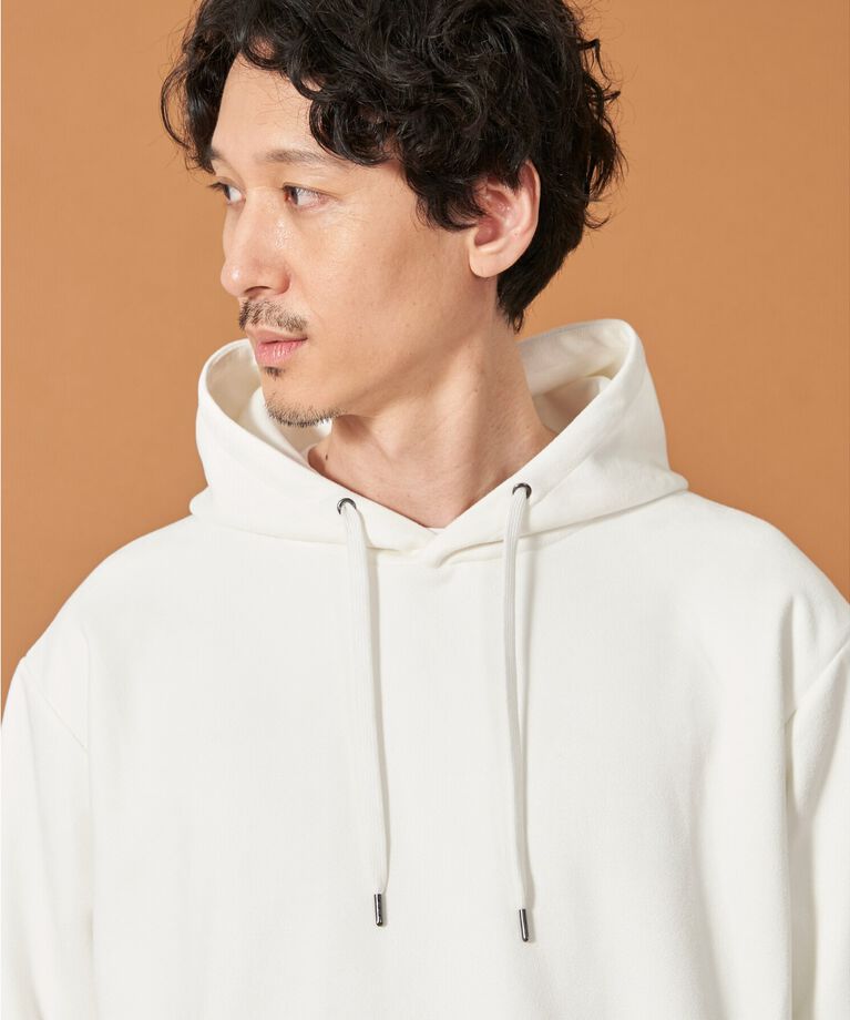THE SHOP TK「杢スウェードタッチパーカー」|パーカー|