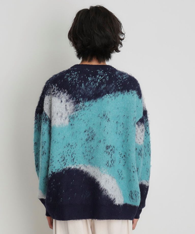 THE SHOP TK「グラデーションシャギーニット ビッグシルエット」|ニット・セーター|