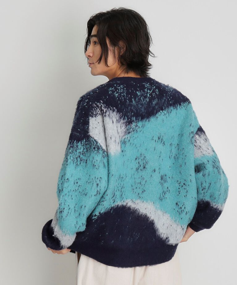 THE SHOP TK「グラデーションシャギーニット ビッグシルエット」|ニット・セーター|