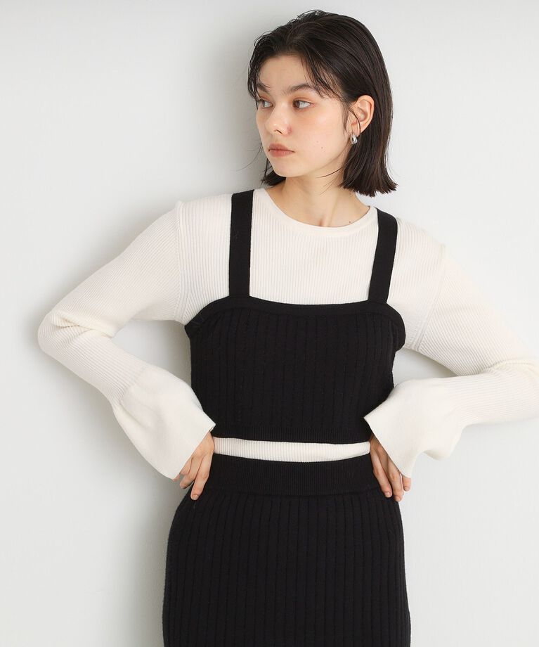 THE SHOP TK「【リバーシブル】ビスチェ＋ナロースカ―トセットアイテム」|スーツ|