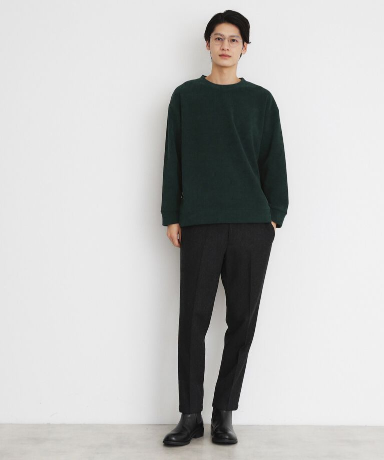 THE SHOP TK「ジャカードモールボアプルオーバー」|Tシャツ・カットソー|