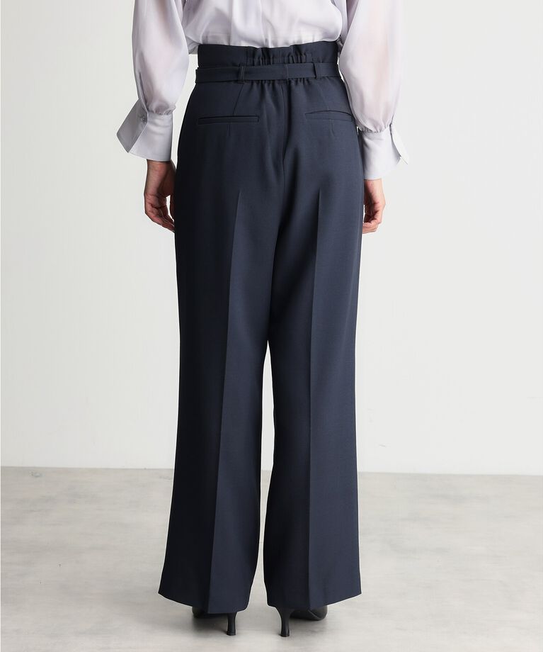 THE SHOP TK「【ONOFF活躍／セレモニー／通勤】CAVIAN タックワイドパンツ／洗える」|その他|
