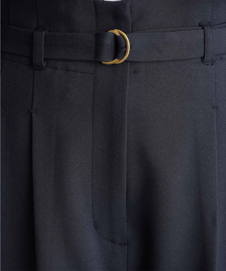 THE SHOP TK「【ONOFF活躍／セレモニー／通勤】CAVIAN タックワイドパンツ／洗える」|その他|