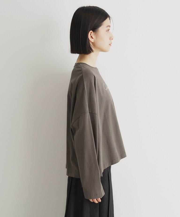THE SHOP TK「微起毛天竺ロゴロンT」|Tシャツ・カットソー|
