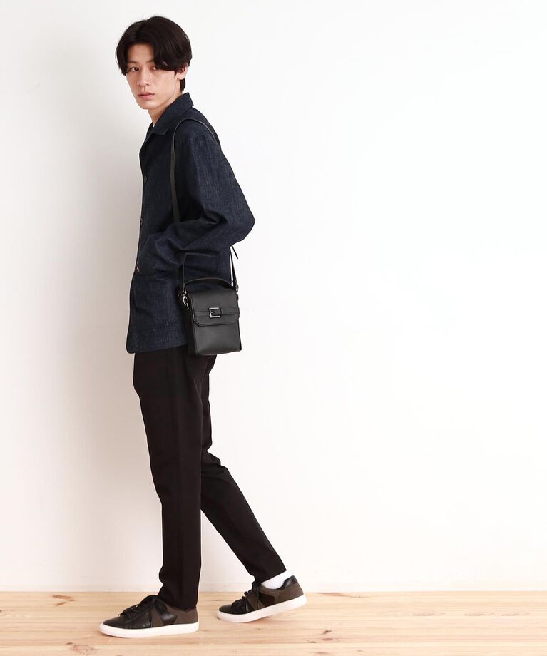 THE SHOP TK「ショルダーベルト付きミニハンドルバッグ 2WAY／ユニセックス」|ショルダー・メッセンジャー|