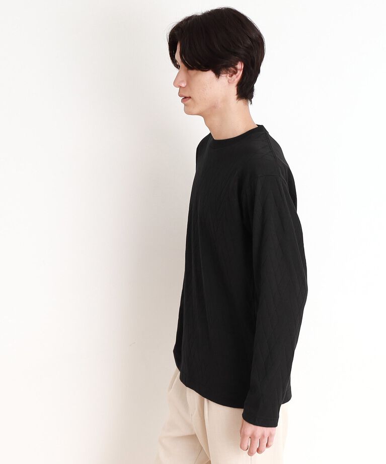 THE SHOP TK「ジオメトリックリンクス長袖Tシャツ ON／OFF兼用」|Tシャツ・カットソー|