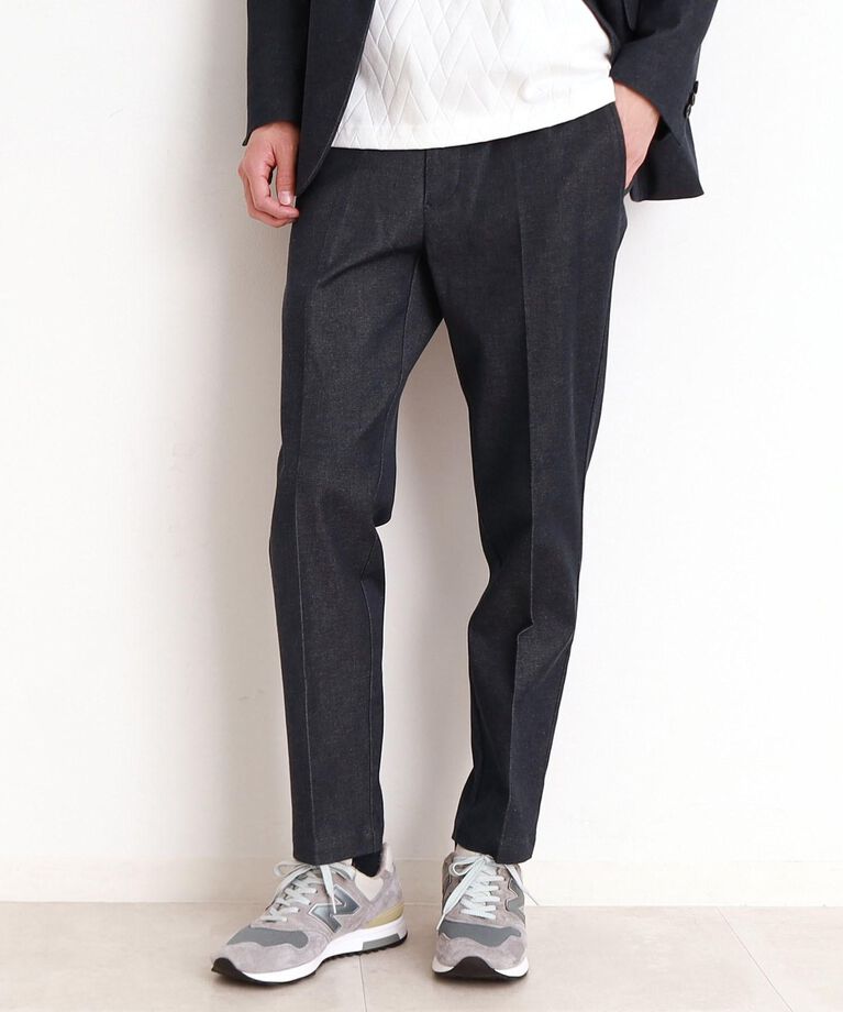 THE SHOP TK「エバーデニムスラックス セットアップ可／ストレッチ」|その他|