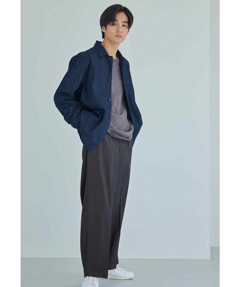 THE SHOP TK「ツイルワイドスラックス」|その他|