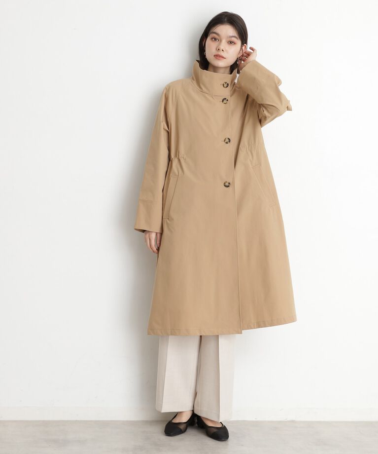 THE SHOP TK「スタンドカラートレンチコート【洗える】」|トレンチコート|