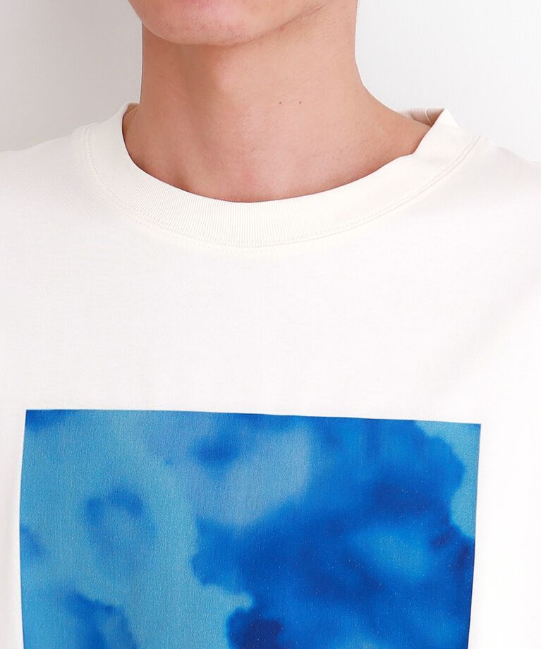 THE SHOP TK「プリントリブ長袖Tシャツ」|Tシャツ・カットソー|