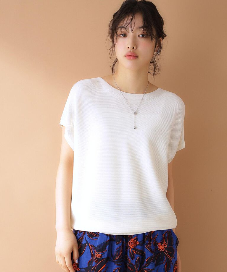 THE SHOP TK「【近藤千尋さん&宮城舞さん着用】美人フレンチニット/8色展開/WEB限定カラー/洗濯機OK/毛玉にな」|ニット・セーター|