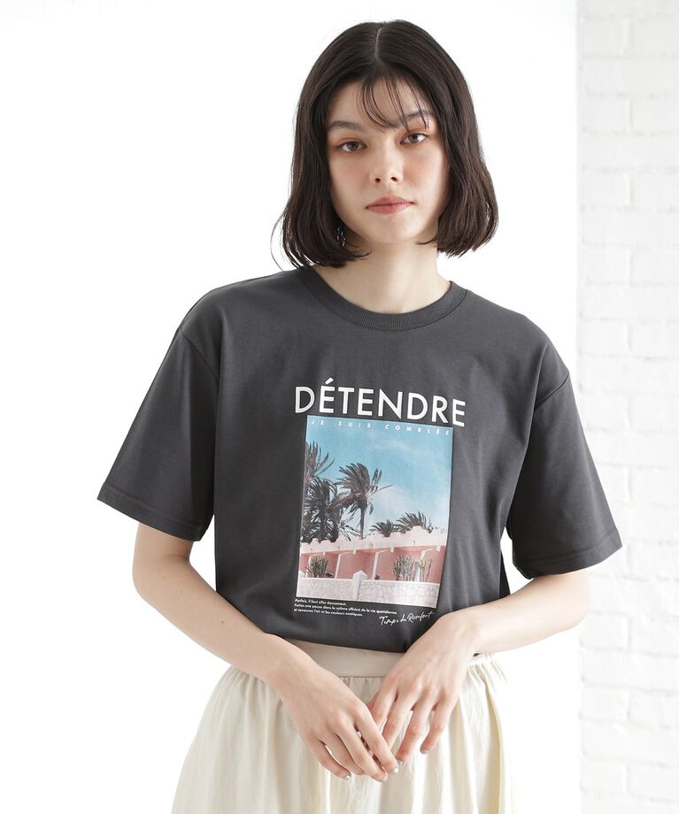THE SHOP TK「【近藤千尋さん&宮城舞さん着用】ロゴアソートTシャツ/接触冷感/UVケア/洗濯機OK」|Tシャツ・カットソー|スミクロ(518)