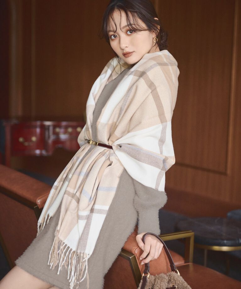 PROPORTION BODY DRESSING「ラメフェザーミニワンピース」|ワンピース|