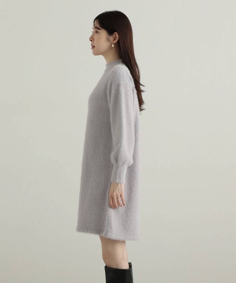 PROPORTION BODY DRESSING「ラメフェザーミニワンピース」|ワンピース|