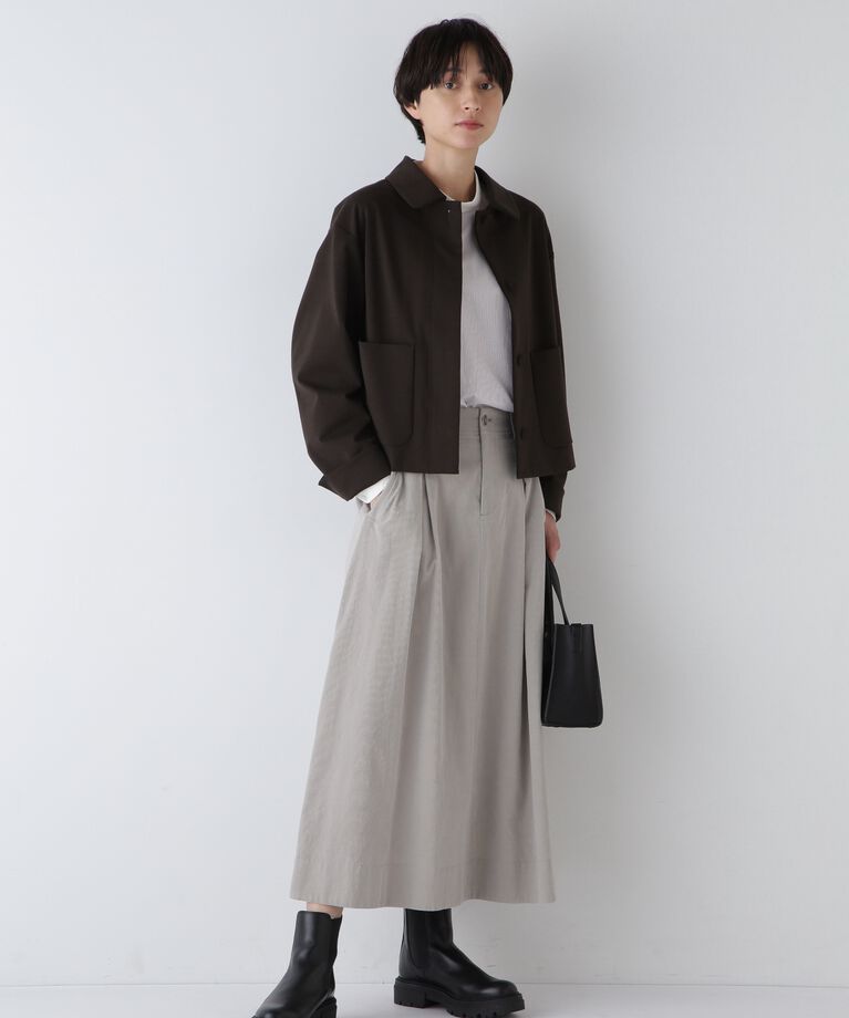  「◆シルプレシュランクストライプブラウス」|シャツ・ブラウス|