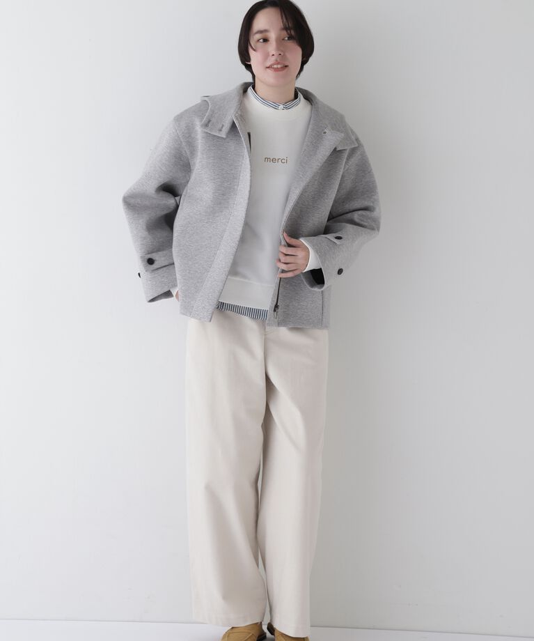  「◆ストレッチエアリードットコードセミワイドバレルパンツ」|その他|