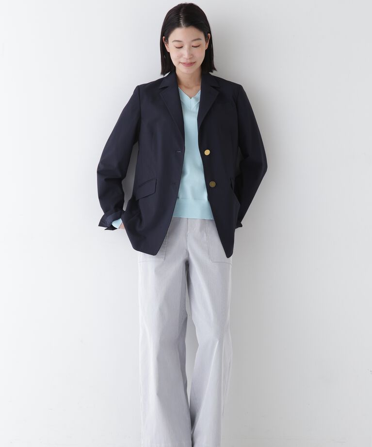  「◆コードストレッチベイカーセミワイドパンツ」|その他|