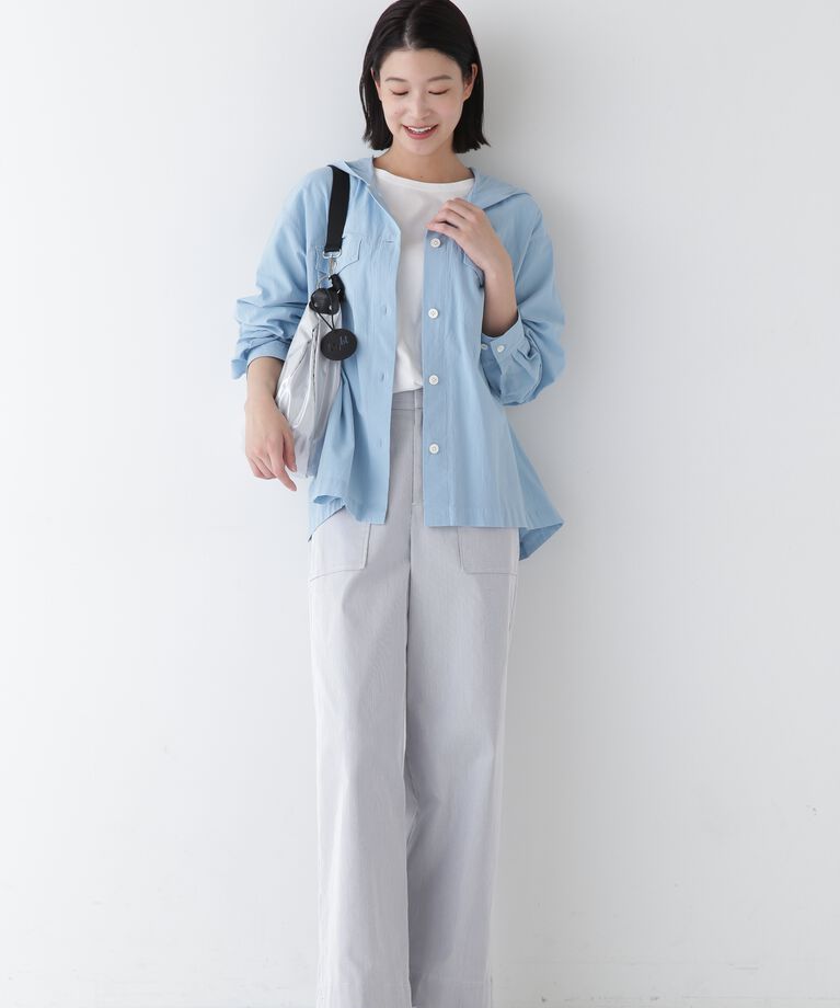  「◆コードストレッチベイカーセミワイドパンツ」|その他|
