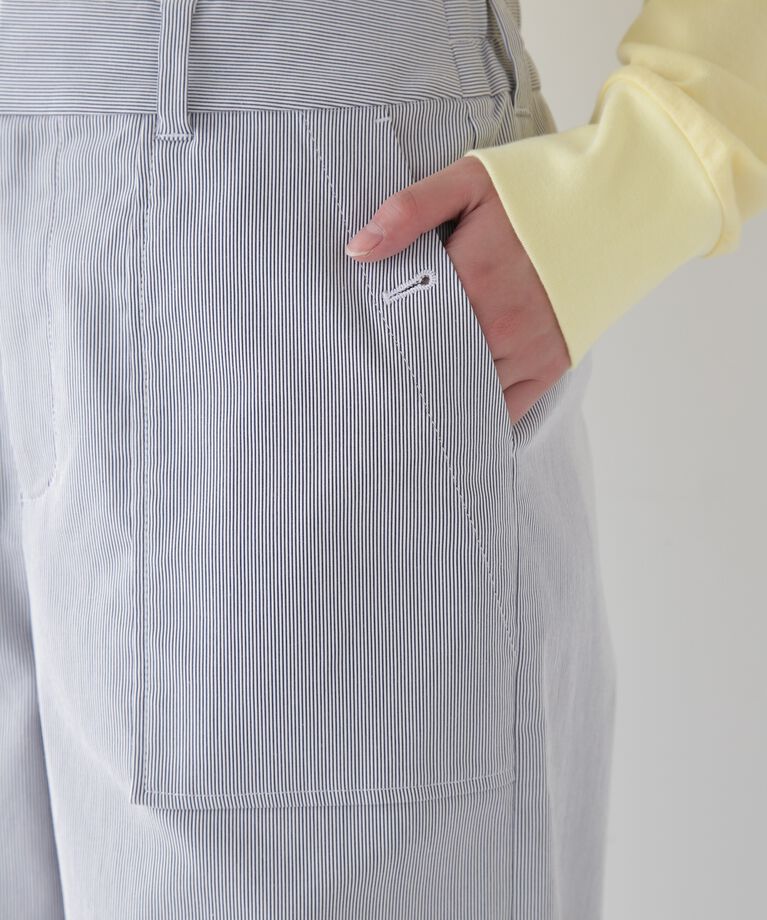  「◆コードストレッチベイカーセミワイドパンツ」|その他|