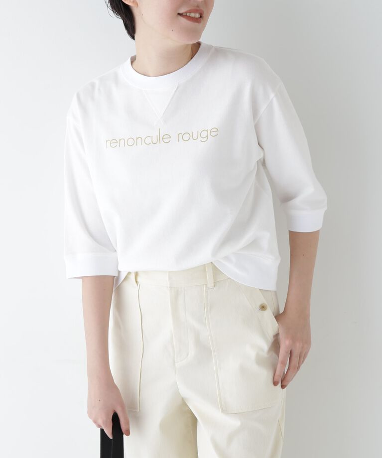  「◆ロゴトレーナー」|Tシャツ・カットソー|ホワイト