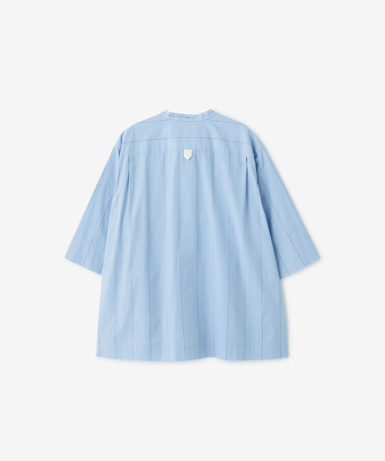 MARGARET HOWELL HOUSEHOLDGOODS「WIDE STRIPE COTTON LINEN」|シャツ・ブラウス|