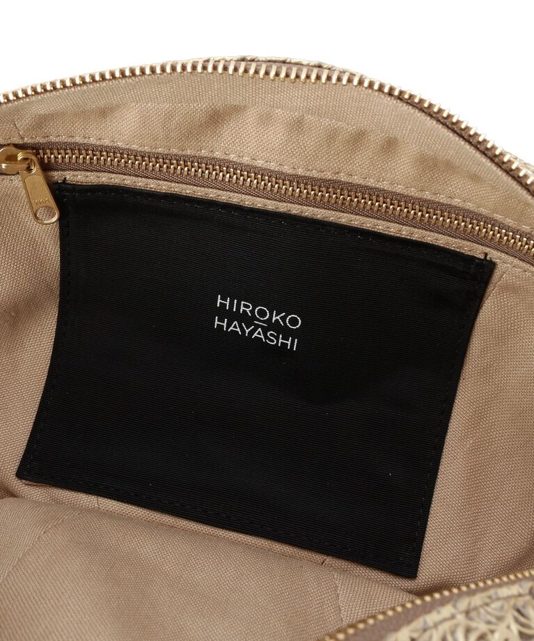 HIROKO HAYASHI「GIRASOLE（ジラソーレ）クロワッサンバッグM」|ハンドバッグ|