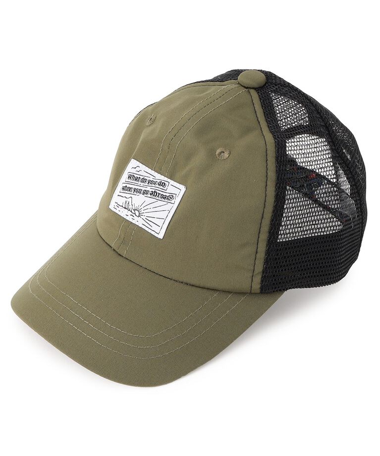 SHOO･LA･RUE「デザインテープメッシュCAP」|キャップ・キャスケット|