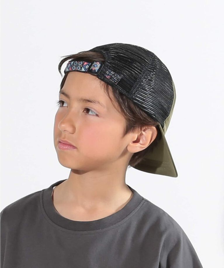 SHOO･LA･RUE「デザインテープメッシュCAP」|キャップ・キャスケット|グリーン(024)