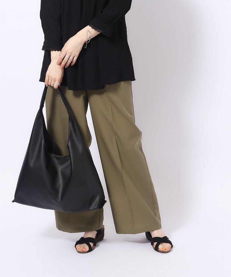 SHOO･LA･RUE「フロント切り替えトートバッグ」|トートバッグ|