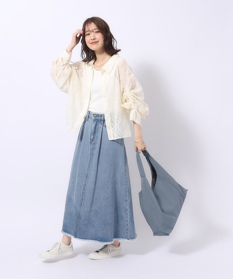 SHOO･LA･RUE「フロント切り替えトートバッグ」|トートバッグ|