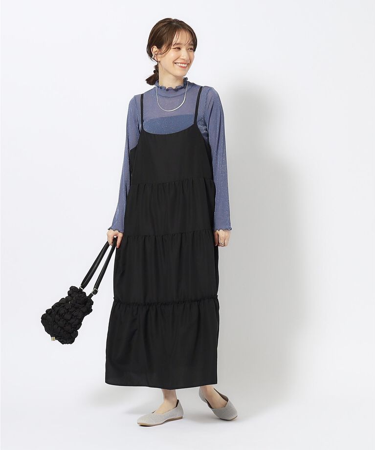 SHOO･LA･RUE「洗えて涼し気 透かし編みニットパンプス」|パンプス|