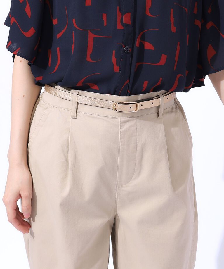 SHOO･LA･RUE「リバーシブルスムースベルト」|ベルト|