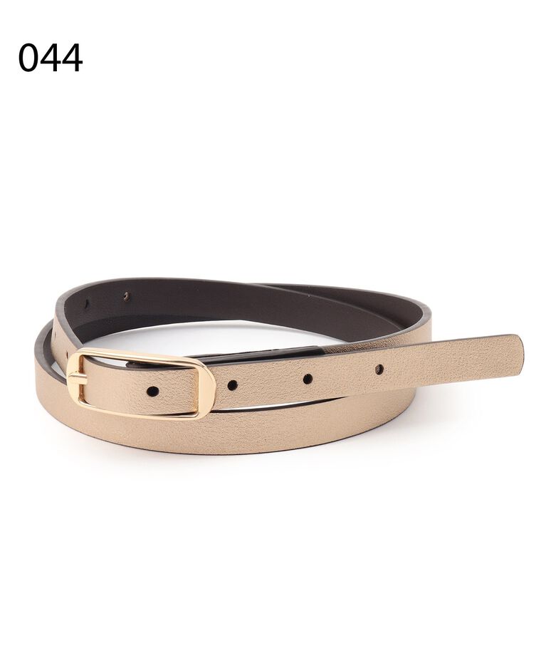 SHOO･LA･RUE「リバーシブルスムースベルト」|ベルト|