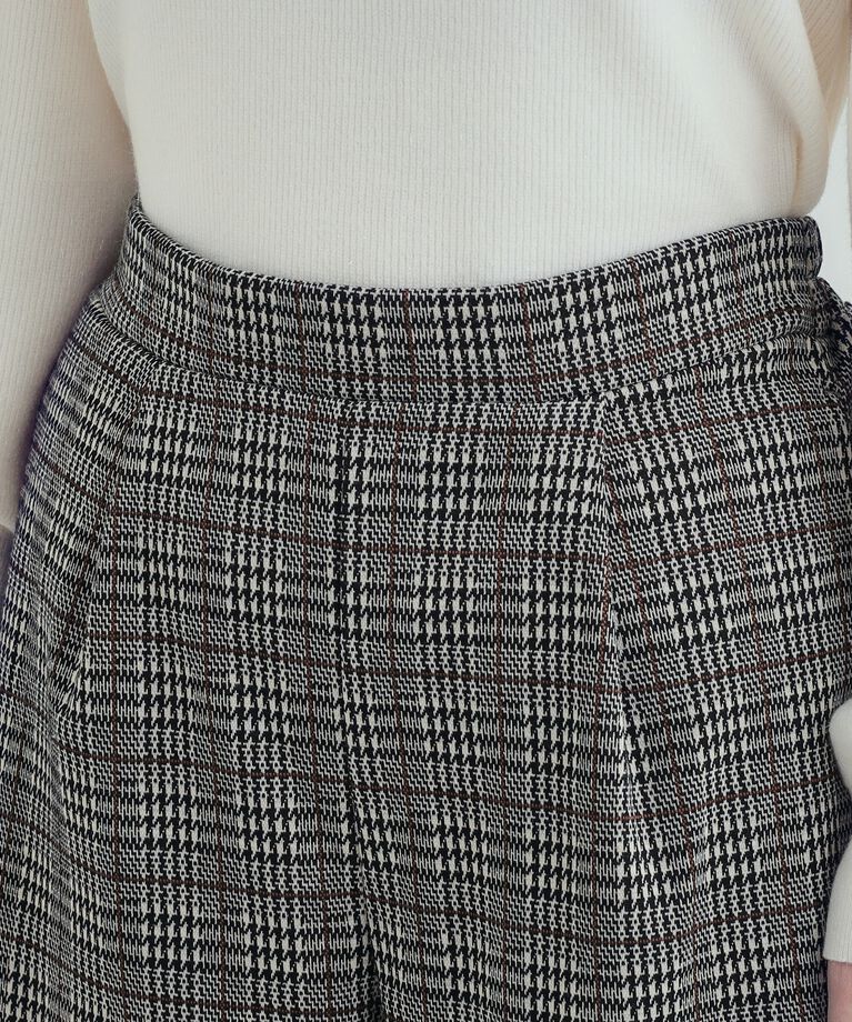 SHOO･LA･RUE「【S-LL】あったか裏起毛クロップドワイドパンツ」|その他|