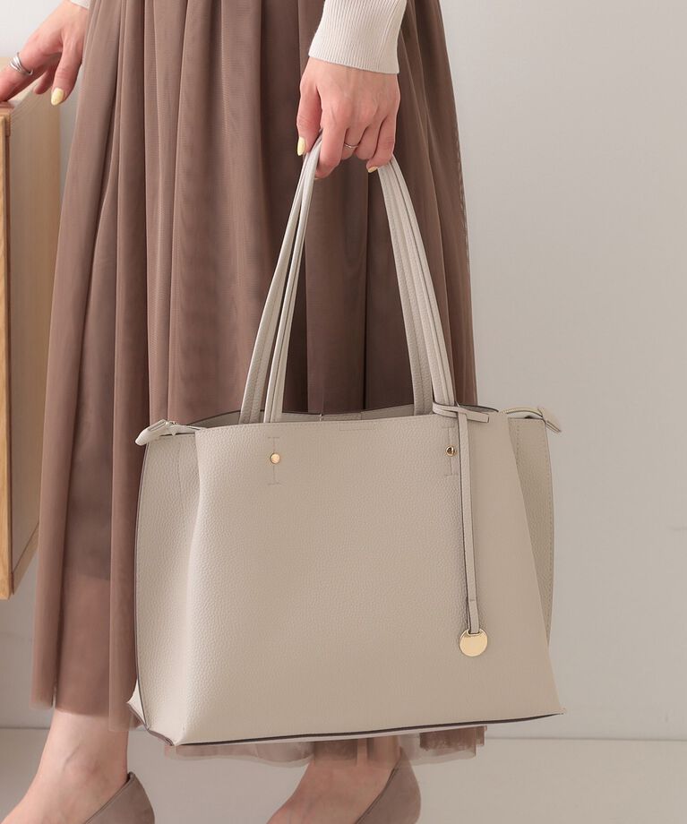 SHOO･LA･RUE「【軽量／A4】ふわっと軽いトートバッグ」|トートバッグ|
