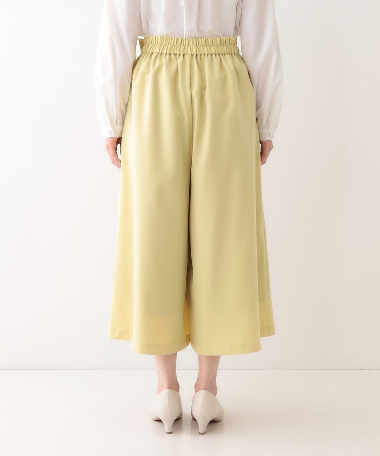 SHOO･LA･RUE「【S-LL/体型カバー】オンオフ兼用 ベルト風ガウチョパンツ」|その他|