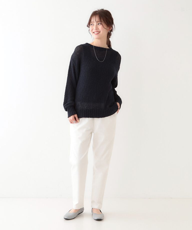 SHOO･LA･RUE「さりげない凹凸感で表情豊か。ロールネックニット」|ニット・セーター|