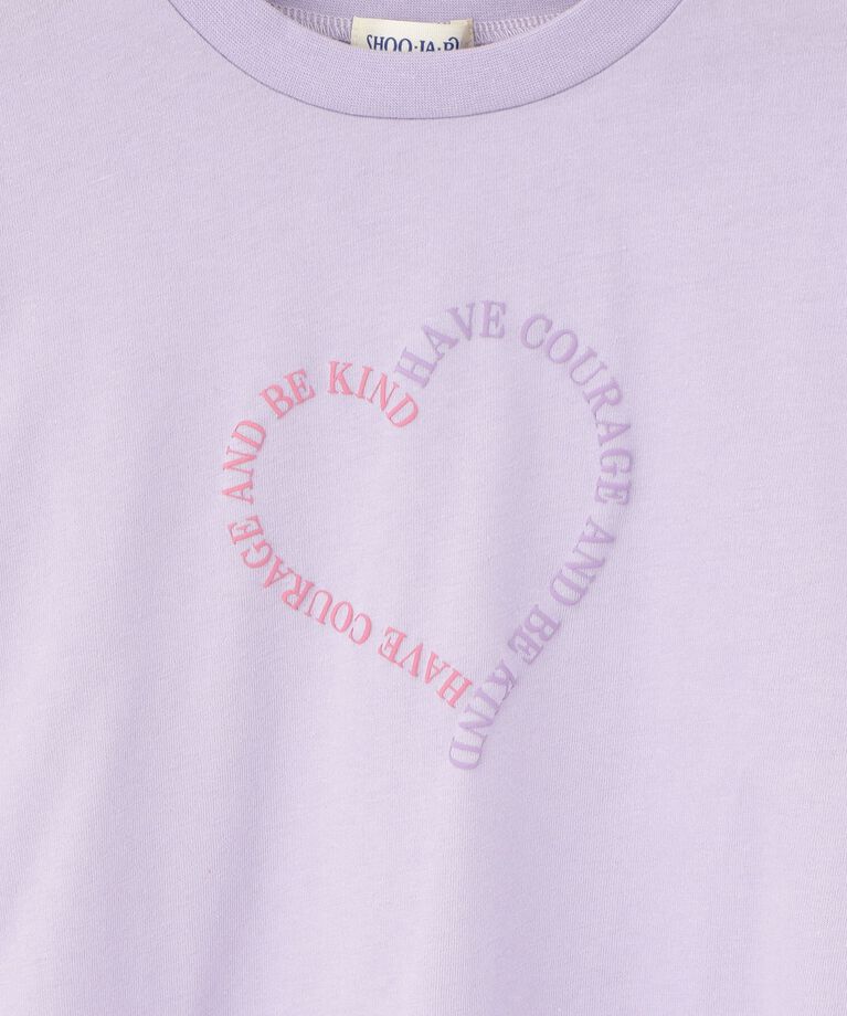 SHOO･LA･RUE「【100-150cm/洗える/姉妹リンク可】GIRLS プリントアソートロンT」|Tシャツ・カットソー|